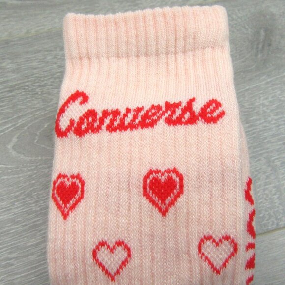 Converse Half Cushion Crew Socks Multi (3 Pairs) Pack Women's Size 4-10 NEW - Picture 6 of 16